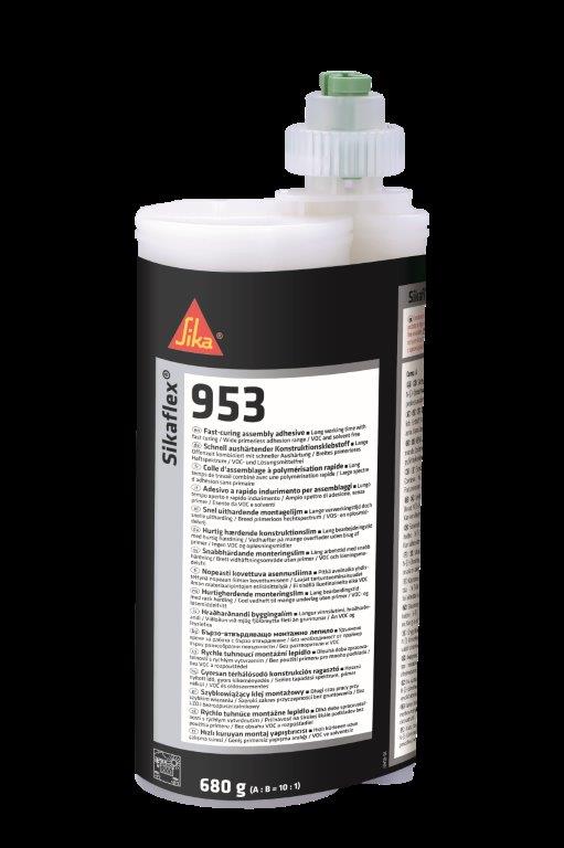 Sikaflex 953 L30, 490 ml cartridge incl. mixing nozzle, assembly adhesive