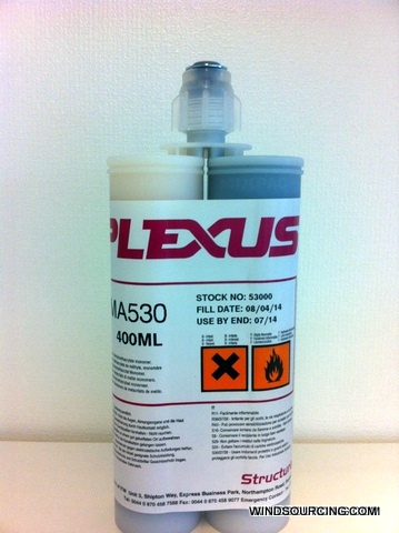 Plexus MA 530 adhesive & activator, 400 ml cartridge incl. mixing nozzle