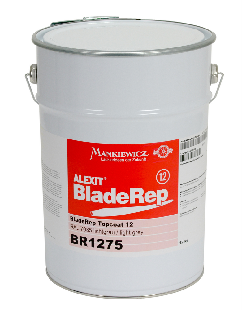 ALEXIT BladeRep Topcoat 12, RAL 7035 Light Grey, 12 kg