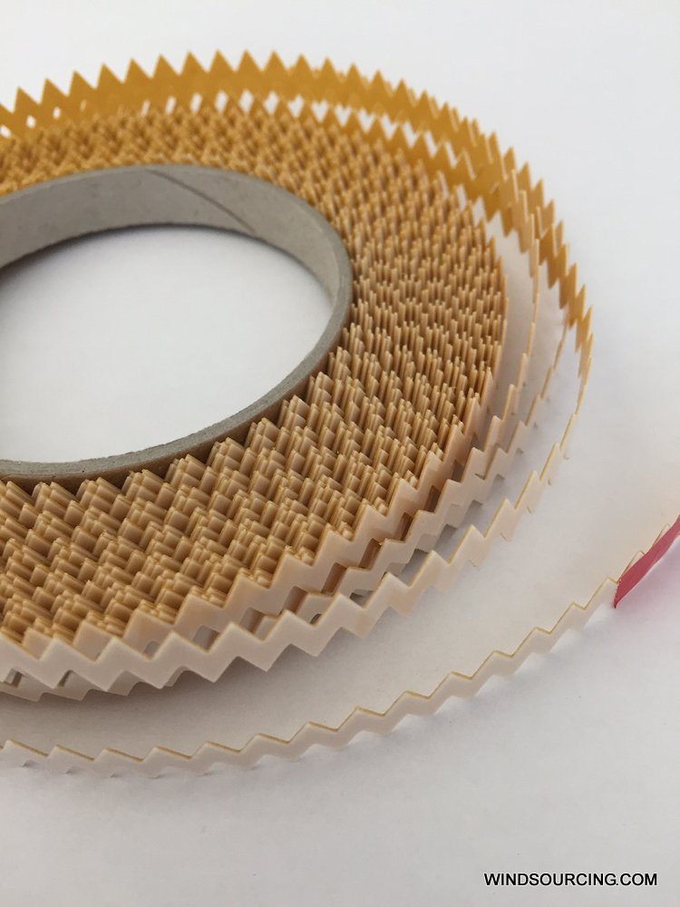 Turbulator zig-zag tape (0,8 mm thick)