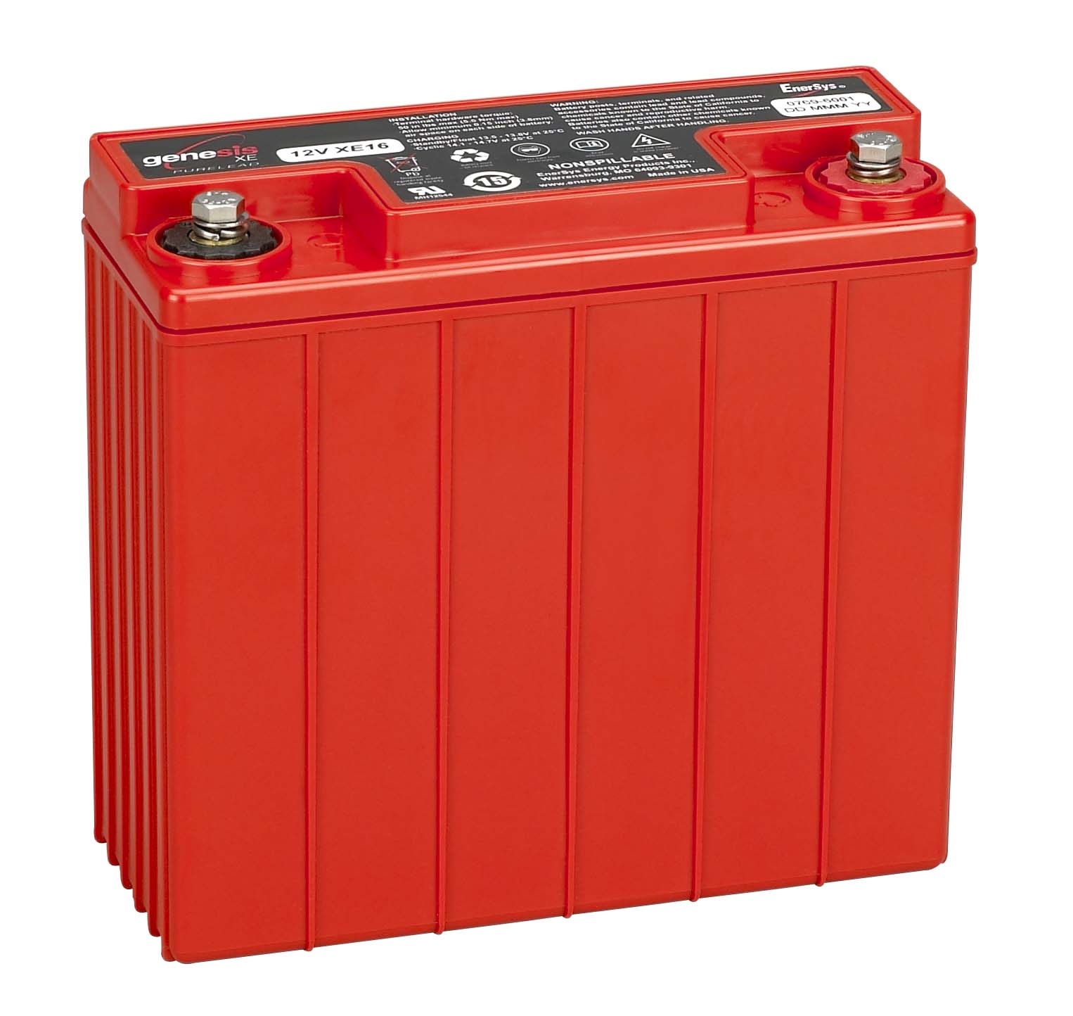 Hawker battery EnerSys Genesis XE16, 12V 16Ah (Article no. 0769-6001C0N2)