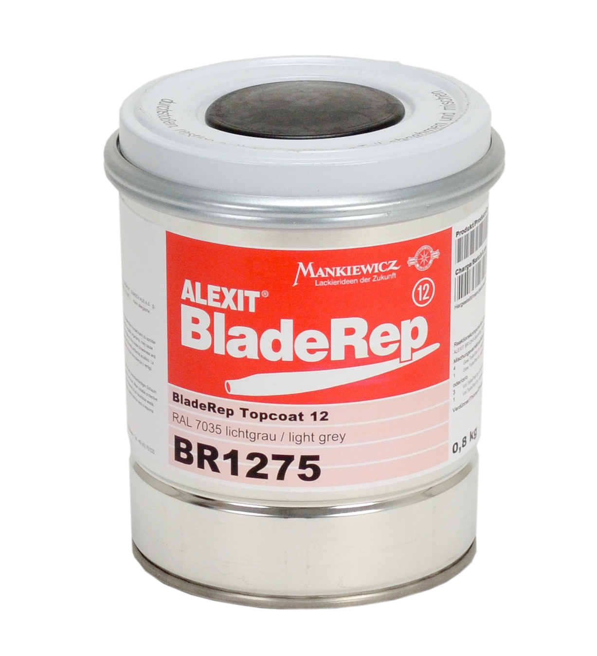 ALEXIT BladeRep Topcoat 12, RAL 9010 Pure White, 1 kg Kit