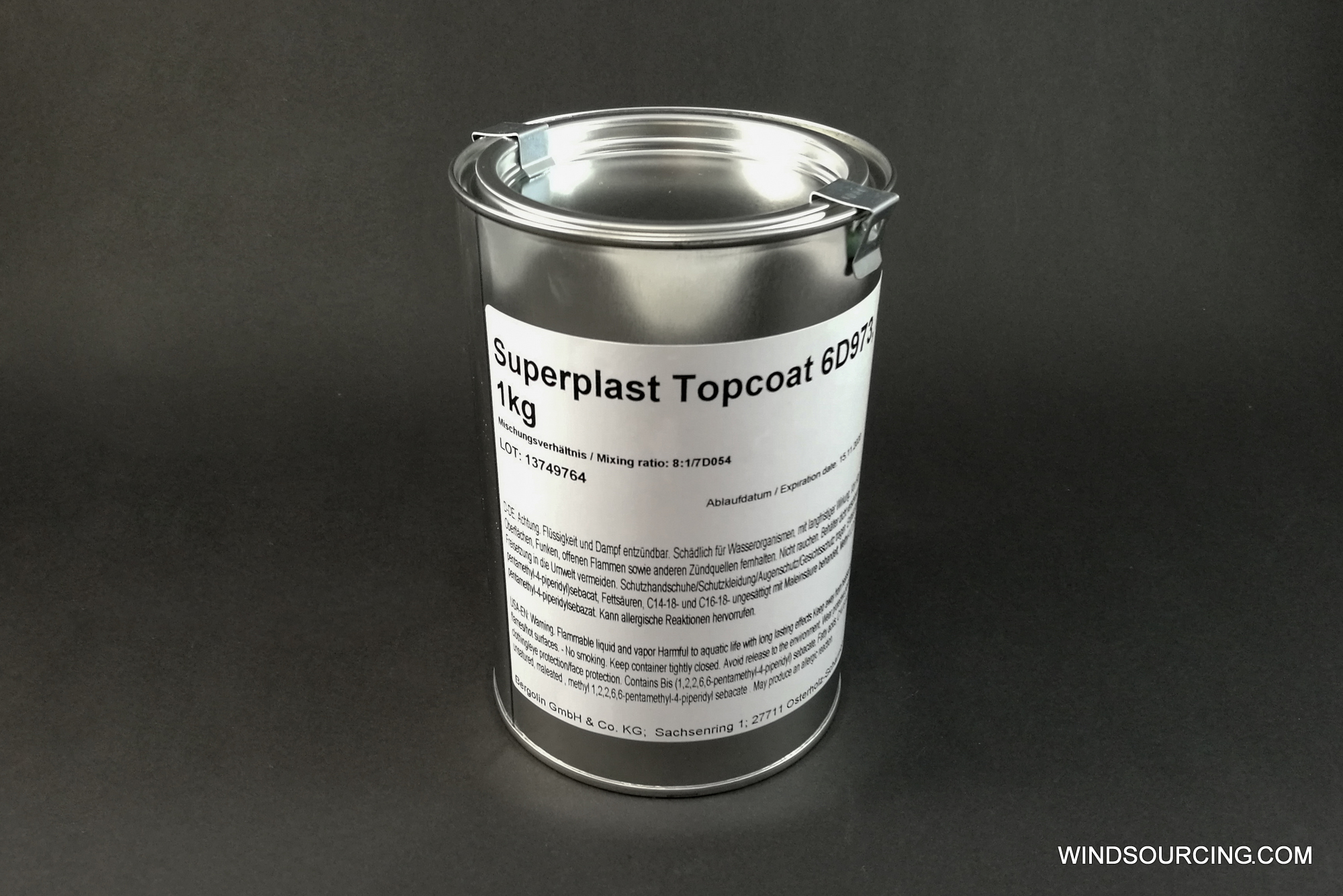 Bergolin Superplast Topcoat 6D973, RAL 2009, 1 kg