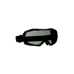 3M GoggleGear 6000 Safety Goggles, Black Shroud, Scotchgard Anti-Fog / Anti-Scratch Coating (K&N), Grey Lens, GG6002SGAF-BLK-EU