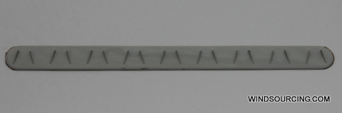 Vortex Generator Vestas Rotorblätter,21,5cm x 3cm, vorher 6mm