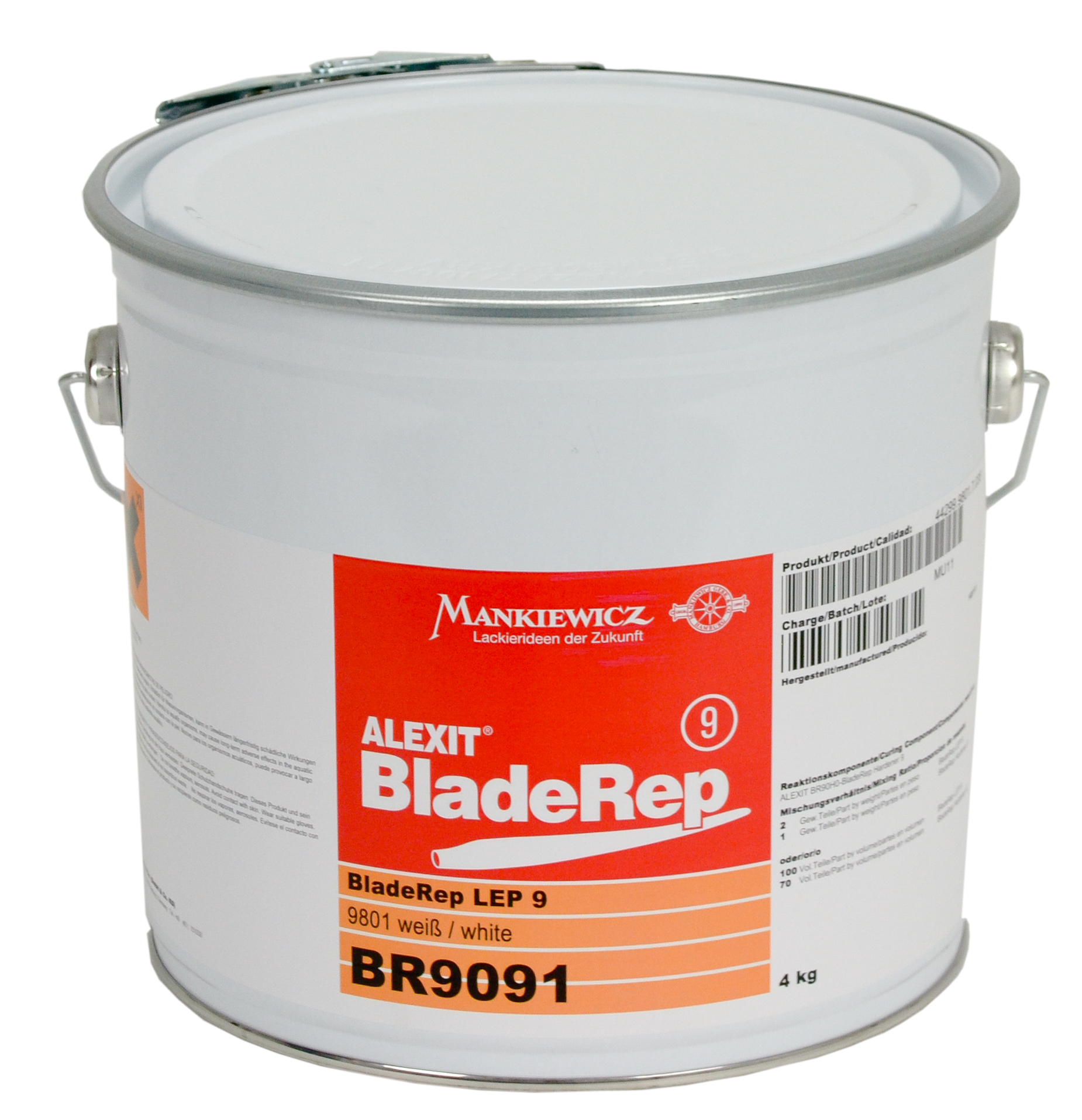 ALEXIT BladeRep LEP 9 Kantenschutz, 9801 Weiß, 4 kg, BR9091