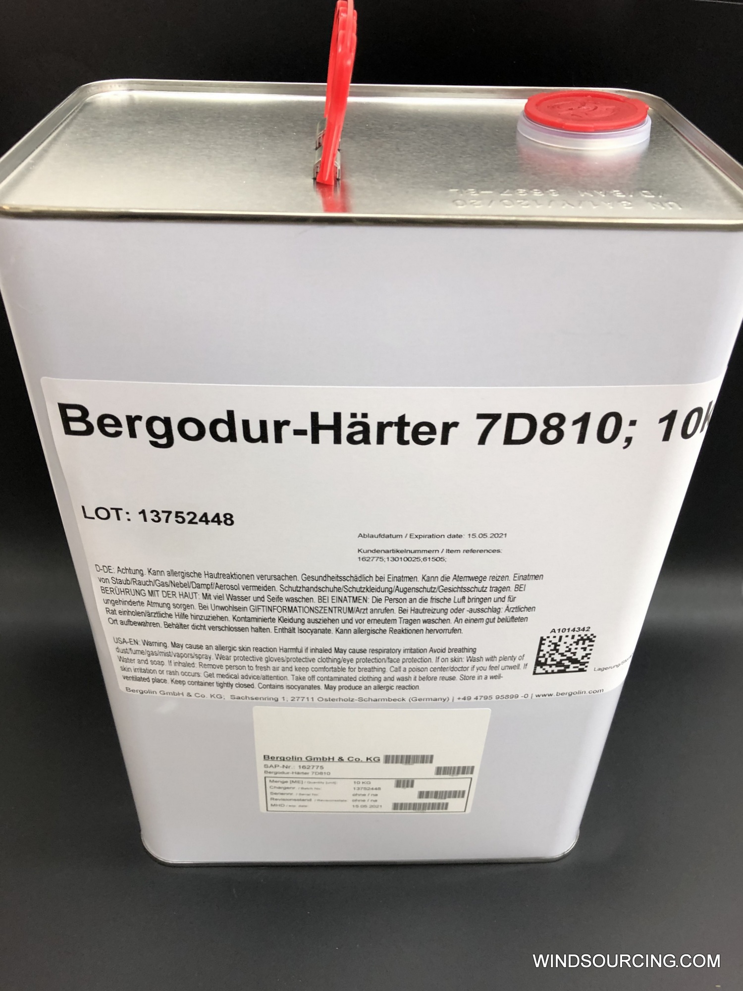 Bergodur-Härter 7D810, 10 kg