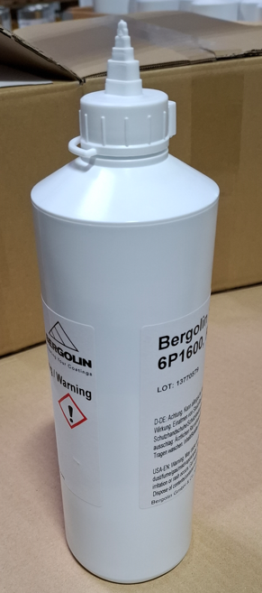 Bergolin 1-Component Topcoat 6P1600, RAL 7038, 1 kg