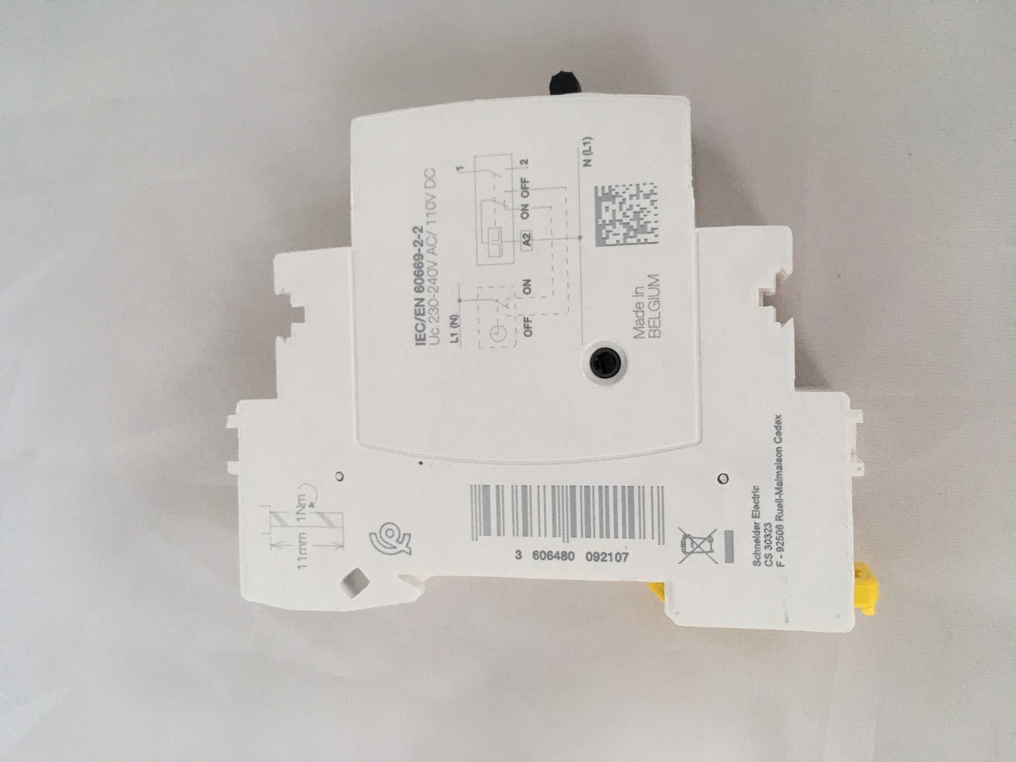 Schneider Electric impluse relay iTLm 1P 1S 16A 230-240VAC 50/60Hz, A9C34811