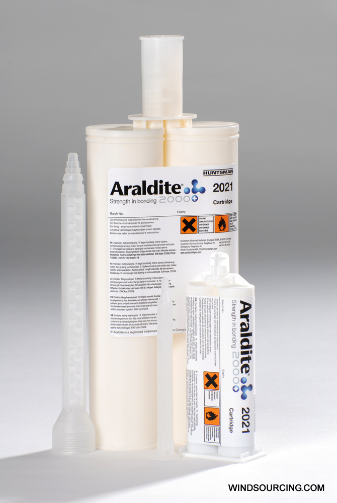 Araldite 2021-1, 380 ml Kartusche inkl. Mischdüse