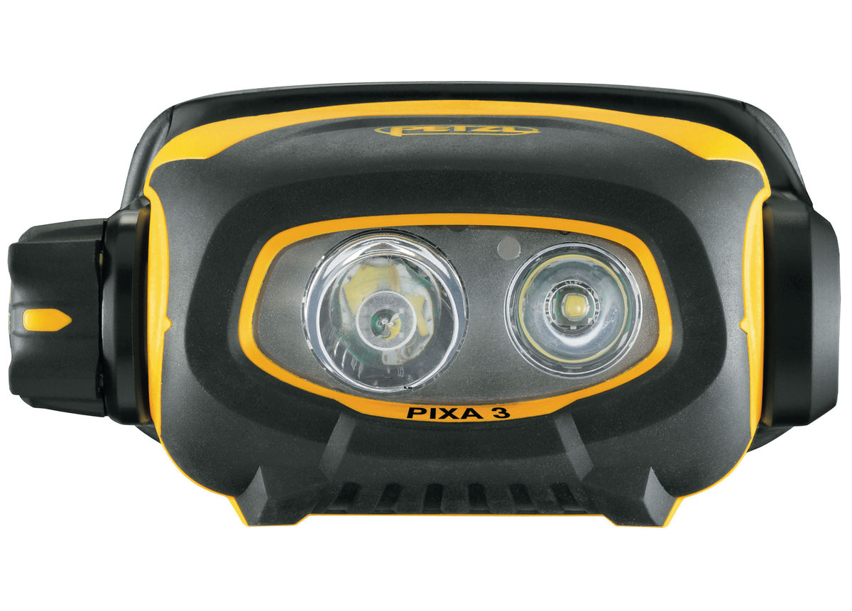 PIXA 3 E78CHB 2 Compact, durable headlamps black/yellow