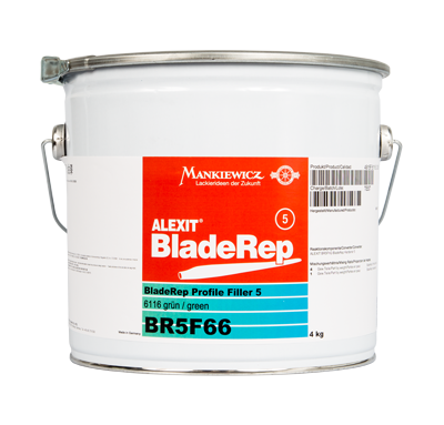 ALEXIT BladeRep Profile Filler 5, 6116 Grün, 4 kg, BR5F66