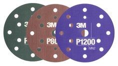3M Hookit Flexible Abrasive Disc 270J, 150 mm, 17 Hole, P1000, PN34803