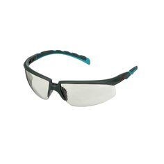 3M Solus 2000 Schutzbrille, blau/graue Bügel, beschlagfest/kratzfest, klare Scheibe, winkelverstellb