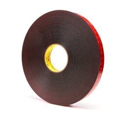 3M VHB Tape 5925, Black, 76 mm x 74 mm, 0.6 mm