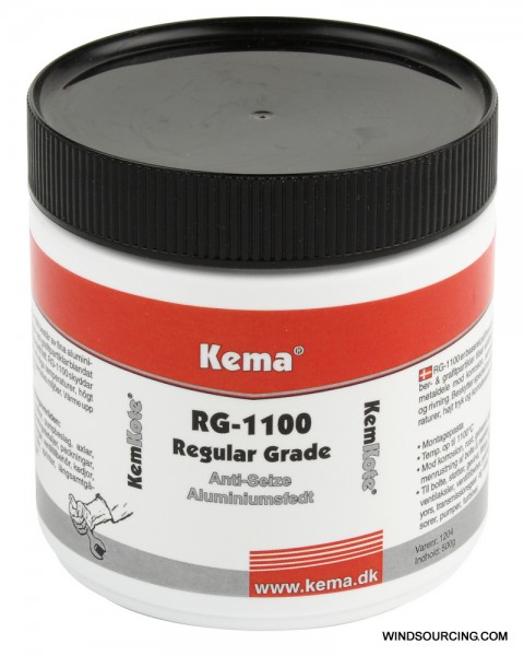 Kema RG-1100 Regular Grade Anti-Seize Paste, 500 g