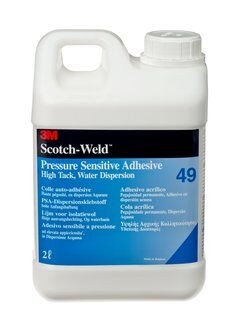 3M Contact Adhesive 49, Clear, 20 L