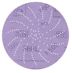 3M Hookit Clean Sanding Disc 360L, 152.4 mm, P600