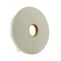 3M Double Coated Polyethylene Foam Tape 9546, White, 25 mm x 66 m, 1.1 mm