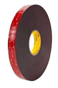 3M VHB Tape 5952F, Black, 6 mm x 33 m, 1.1 mm