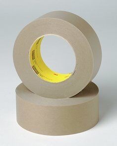 Scotch Flatback Masking Tape 2517, Medium Brown, 100 mm x 55 m, 0.165 mm