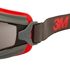 3M Goggle Gear 500 Safety Goggles, Scotchgard Anti-Fog / Anti-Scratch Coating (K&amp;N), Grey Lens, GG502SGAF-EU