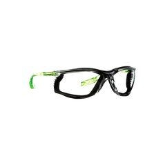3M Solus Schutzbrille Serie CCS, lindgrüne Bügel, Schaumrahmen, Scotchgard Antibeschlag-/Antikratz-B