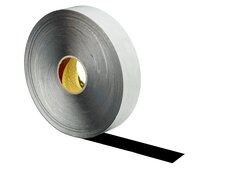 3M Polyesterbeflocktes Polyurethanklebeband 8581, Schwarz, 200 mm x 50 m